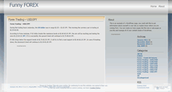 Desktop Screenshot of funnyforex.wordpress.com