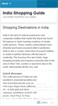 Mobile Screenshot of indiashoppingguide.wordpress.com