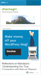 Mobile Screenshot of dharmagiri.wordpress.com