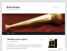 Tablet Screenshot of brassbugles.wordpress.com