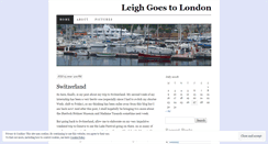 Desktop Screenshot of leighgoestolondon.wordpress.com