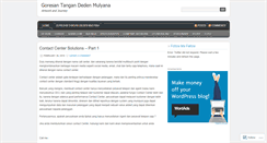 Desktop Screenshot of dedenmulyana.wordpress.com