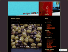 Tablet Screenshot of designshotgun.wordpress.com