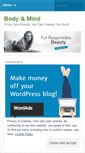 Mobile Screenshot of bodymindcenter.wordpress.com