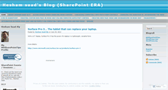 Desktop Screenshot of heshamsa.wordpress.com