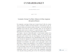 Tablet Screenshot of cusbaribasket.wordpress.com