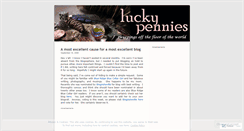 Desktop Screenshot of luckypennies.wordpress.com