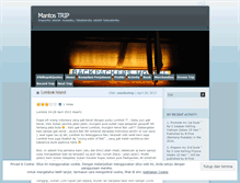 Tablet Screenshot of mantostrip.wordpress.com