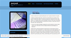 Desktop Screenshot of justjordi.wordpress.com