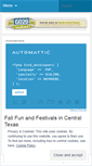 Mobile Screenshot of go20tx.wordpress.com