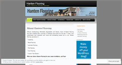 Desktop Screenshot of hantenflooring.wordpress.com