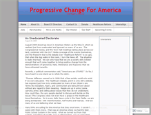 Tablet Screenshot of progressivechangeforamerica.wordpress.com