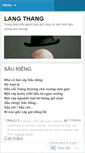 Mobile Screenshot of langthangblog.wordpress.com