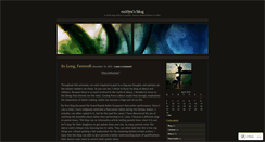 Desktop Screenshot of camccain.wordpress.com