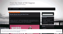 Desktop Screenshot of dkgagnon.wordpress.com
