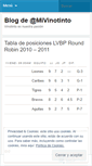 Mobile Screenshot of mivinotinto.wordpress.com