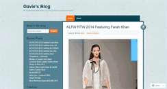 Desktop Screenshot of daviegan.wordpress.com