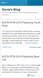 Mobile Screenshot of daviegan.wordpress.com