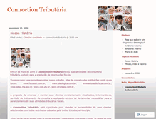 Tablet Screenshot of connectiontributaria.wordpress.com