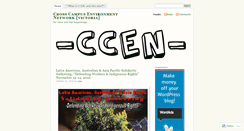 Desktop Screenshot of ccen.wordpress.com