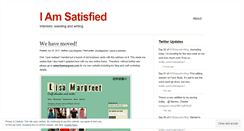 Desktop Screenshot of lisamargreet.wordpress.com