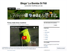 Tablet Screenshot of fratiibombasifitil.wordpress.com