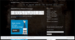 Desktop Screenshot of frostwolf4.wordpress.com