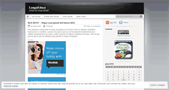 Desktop Screenshot of langueduca.wordpress.com