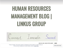 Tablet Screenshot of linkusgroup.wordpress.com