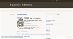 Desktop Screenshot of economiapolitecnico.wordpress.com