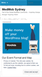 Mobile Screenshot of medmobsydney.wordpress.com