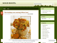 Tablet Screenshot of otpsolidroots.wordpress.com