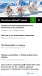 Mobile Screenshot of geranium74.wordpress.com