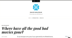 Desktop Screenshot of davidmalcolm.wordpress.com