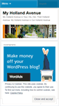 Mobile Screenshot of myhollandavenue.wordpress.com