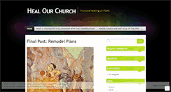 Desktop Screenshot of healourchurch.wordpress.com