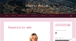 Desktop Screenshot of amarigil.wordpress.com