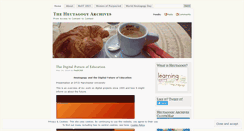 Desktop Screenshot of heutagogicarchive.wordpress.com
