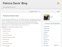 Tablet Screenshot of davispa.wordpress.com