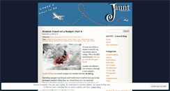 Desktop Screenshot of jauntblog.wordpress.com