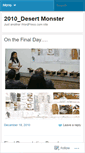 Mobile Screenshot of desertmonster.wordpress.com