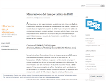 Tablet Screenshot of idiscepolidellamanticora.wordpress.com