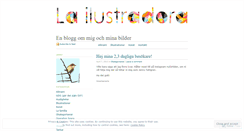 Desktop Screenshot of lailustradora.wordpress.com