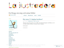 Tablet Screenshot of lailustradora.wordpress.com