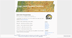 Desktop Screenshot of odef.wordpress.com