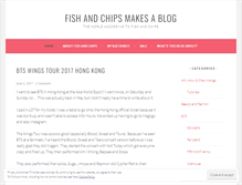 Tablet Screenshot of fishandchipz.wordpress.com