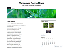 Tablet Screenshot of condonews.wordpress.com