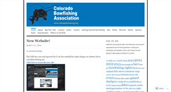Desktop Screenshot of coloradobowfishing.wordpress.com
