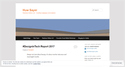 Desktop Screenshot of huwsayer.wordpress.com