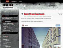 Tablet Screenshot of benxtan.wordpress.com